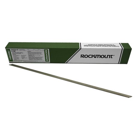 ROCKMOUNT RESEARCH AND ALLOYS Gemini GB, High Silver Brazing Alloy for All Metals (except white), Bare, 1/16" dia., 6ft 5222F